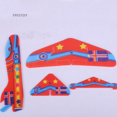 FRISTOY ยืดได้ใหม่ Flying Glider Plane Kids Toys เด็กขายส่ง