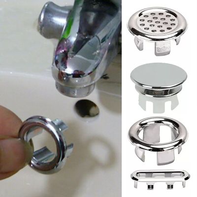 Wash Basin Overflow Ring Neatly Decorated Cover Wash Basin Overflow Overflow Plug Plug Spare Sink Basin Plastic Overflow Ring  by Hs2023