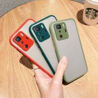 เคส การป้องกันกล้องสําหรับ Case For Xiaomi Redmi Note 10 Poco X3 F3 GT M3 Pro Mi 11 Lite Redmi Note 10S Pro Max Note11 9a ฝาครอบด้านหลังโทรศัพท์ใสฝ้า