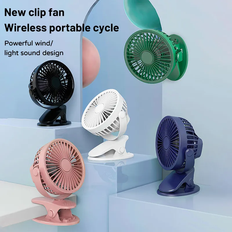 Portable clip on 2025 fan for stroller