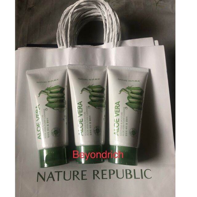 Nature Republic Aloe Vera Foam Cleanser Lazada PH