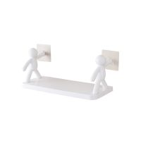 【HOT】⊕♞☾  Self-adhesive Shampoo Shelves Shower Rack Toilet Organizer