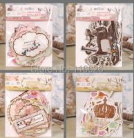 ENOGREETING pre-cutted designed title paper tags decorating scrapbook/cards 6packs/lot