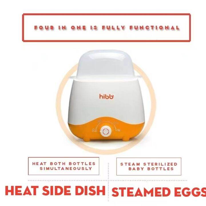 【COD】lwwx6355707 HIBB 3in1 Electric Milk Bottle Warmer Heater Bottle Steam Sterilizer Food