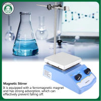 【จัดส่งฟรี】HS‑12 Magnetic Stirrer เครื่องทำความร้อนแบบกวนอุปกรณ์ระดับมืออาชีพ