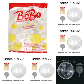 10pcs 30inch Wide Openning Bobo Balloon