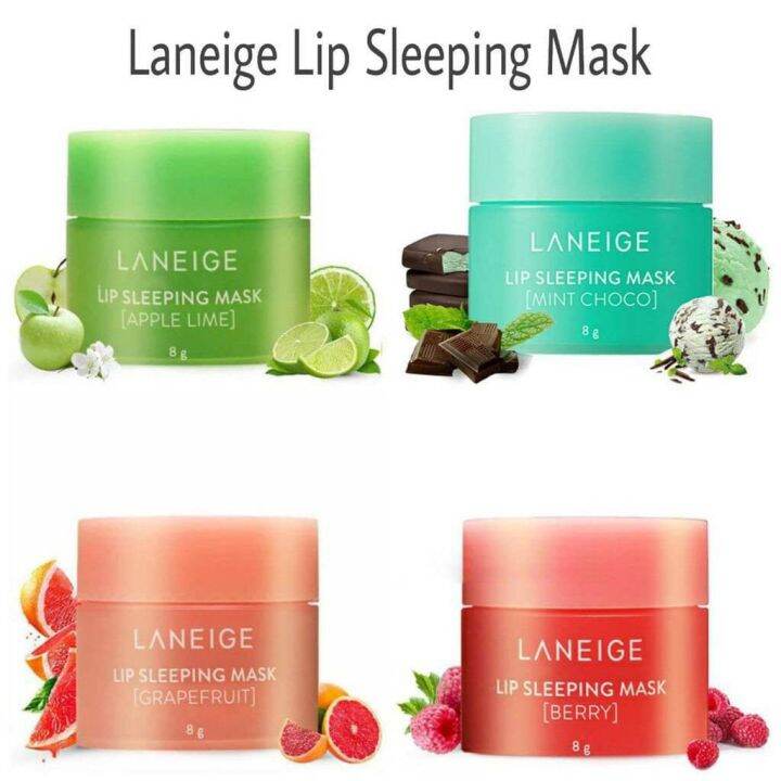 ของแท้ laneige lip sleeping mask mini kit Lazada.co.th