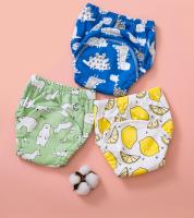 6pcs/lot Baby Potty Training Pants Cotton Waterproof Washable Cloth Diaper Panties Girls and Boys Urine-Proof Underwear Cloth Diapers