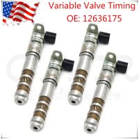 4PCS ของแท้ VVT เครื่องยนต์ Variable Timing Solenoid 12636175สำหรับ Cadillac สำหรับ GMC Acadia สำหรับ Chevy Traverse 917-219 M29018X4 2T1013