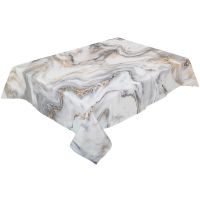 Corinada Abstract Graffiti White Marble Waterproof Tablecloth Rectangular Table Cloth Dining Coffee Cover Kitchen Decor