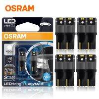 OSRAM 6000K W5W หลอดไฟ LED T10 194 501ไฟเก๋งรถยนต์ Ledriving SL Advance เครื่องมือสีขาวบริสุทธิ์2980CW โคมไฟประตู12V 2/8ชิ้น