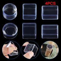 、’】【‘ 4Pcs/Set Chair Leg Caps Ruer Feet Protector Pads Furniture Table Covers Socks Hole Plugs Dust Cover Furniture Leveling Feet