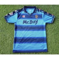 เสื้อกีฬาแขนสั้น ลายทีมชาติฟุตบอล RETRO PARMA AWAY