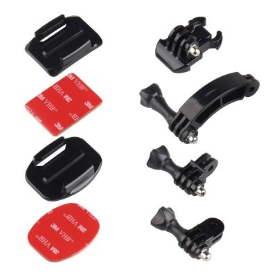 Rotary Extension Arm Holder Mount For Gopro Hero 11 10 9 8 7 6 5 Action Camera Quick Release Buckle Mount Adhesive Mount