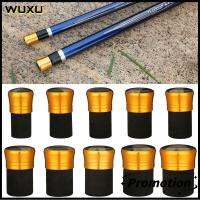 WUXU สุ่มสี เคสป้องกัน Lure Rod ปลั๊กด้านหน้าล่อ ก้านป้องกันด้านหน้า คันเบ็ดแหวนคงที่ คันเบ็ดจับเคสป้องกัน ด้ามจับคันเบ็ด