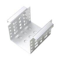 [Kuaile home furnishing]สีดำ4-Bay 2.5 Quot; ถึง3.5 Quot; HDD Rack SSD Hard Disk Drive Mount Bracket Adapter