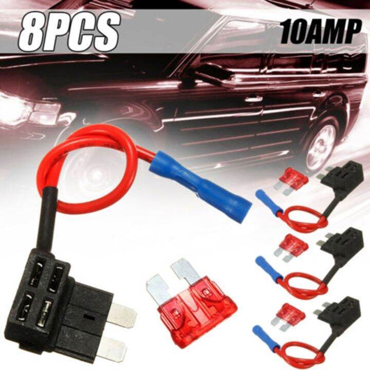 4set Car Fuse Adapter Add a circuit Fuse Standar Car AutoTap Adapter