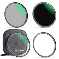 ▫∏ K amp;F Concept 82 86 95mm UV CPL ND 1000 Adapter Ring Magnetic 4 in 1 Lens Filter Kit Waterproof Anti Reflection with Filter Pouch