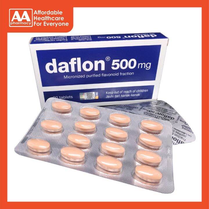 Cold Medicine Daflon 500mg Diosmin Hesperidin Tablet 30 S Lazada