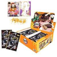 Original Demon Slayer Cards Box Hobby Collection Tcg Playing Game Rare Card Kimetsu No Yaiba Anime Figure For Children Gift Toy