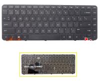 SSEA New US Black Keyboard For HP Pavilion Sleekbook 14 14 B000 14 B100 Free Shipping