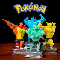 16ซม.Pokemon Psyduck Bulbasaur ชาร์เมนเดอร์สควอริเทิลตุ๊กตาขยับแขนขาได้ตุ๊กตาของเล่น Figures Collection ตกแต่งของขวัญ