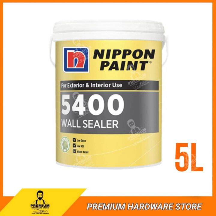 NIPPON VINILEX 5400 WALL SEALER 5 LITER Interior & Exterior Wall Sealer