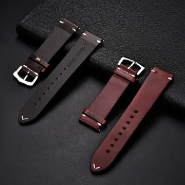 Emporio armani watch sale leather strap replacement