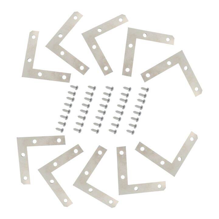 10-20pcs-l-shape-iron-corner-protectors-w-screws-26mm-50mm-bracket-repair-plate-fixing-desk-table-jewelry-box-wine-case-chest