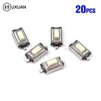 20pcs Touch Micro Switch 3x6x2.5mm SMD White Button Head 3x6x2.5