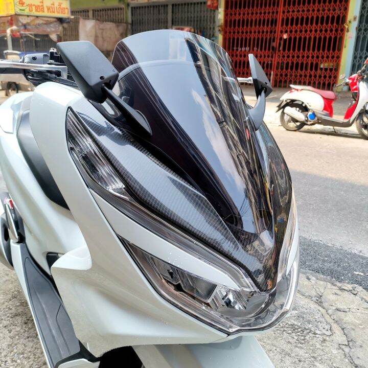 np-ชิวหน้า-ชิวใส-pcx-2018-2020-สีสโม๊ค-ชิวแต่ง-honda-pcx-บังลม-มอเตอร์ไซค์-อะไหล่แต่งpcx-อะไหล่มอเตอร์ไซค์-ของแต่งรถมอเตอร์ไซค์