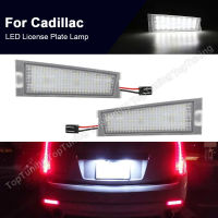 A1Pair Canbus Auto Number Plate Light LED โคมไฟป้ายทะเบียนสำหรับ Cadillac CTS Sedan 2008 2009 2010ข้อผิดพลาด FreeM