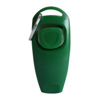 green Training Whistle Pet Teaching Clicker Plastic Sound Trainer Pet Teaching Accessory Tool