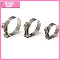 SQXRCH SHOP 1pc ใหม่ มีประโยชน์ ฮาร์ดแวร์ เครื่องมือซ่อม ไอเสีย คลิปหนีบท่อ ที่หนีบท่อ สแตนเลส ที โบลต์