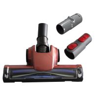 หัวแปรงถูพื้น32มม. สำหรับเปลี่ยน Dyson V7แปรงขับเคลื่อนอากาศ V8พร้อมอะแดปเตอร์2ชิ้นส่วนเครื่องดูดฝุ่น