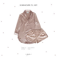 NEW!! Panche Sleepwear -  ชุดนอนรุ่น Signature สี Tan