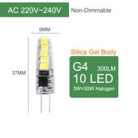 Ok-B 5/10/20ชิ้น G9 Led G4หลอดไฟสลัวหลอดไฟ3W 5W 9W Ac 220V Dc 12V Smd2835 G4หลอดไฟ Led G9แทนที่ไฟฮาโลเจน