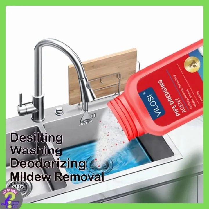 Dissolves Grease/Hair/Oils Dredging Agent Sink Drain Cleaner Lazada PH