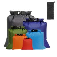 6PCS Outdoor Waterproof Bag Dry Pack Sack Sports Bag for Drifting Boating Floating Kayaking Beach Camping Surfing Swimming Bags