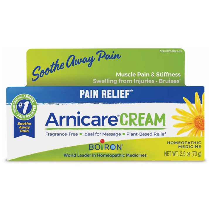 Boiron Arnicare Cream 2.5 Ounce Homeopathic Medicine For Pain Relief ...