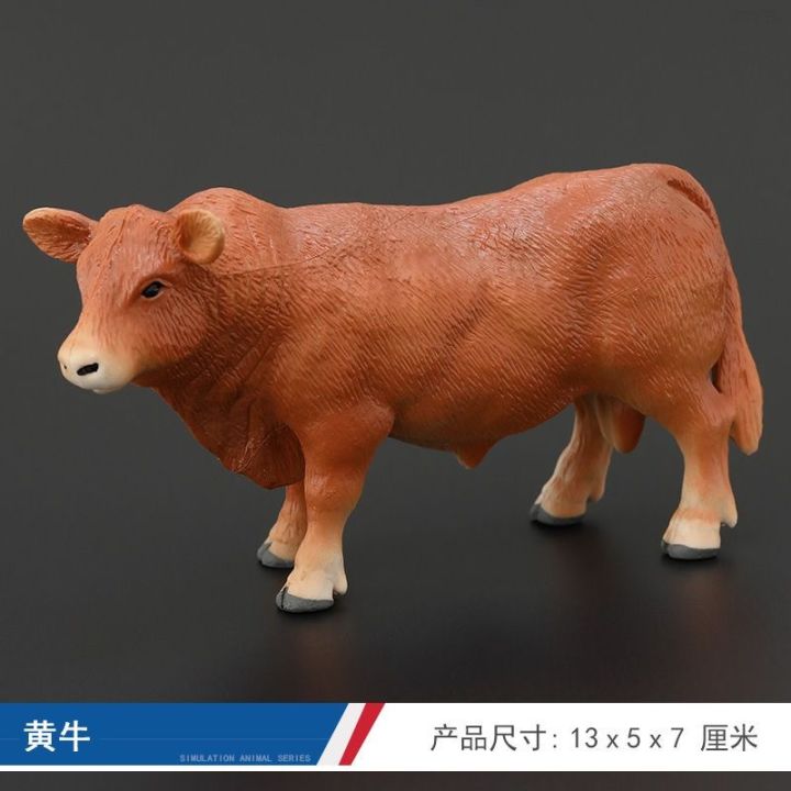 solid-simulation-animal-model-of-wild-animal-toy-cow-buffalo-buffalo-bull-cattle-yak