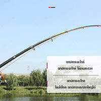 Jinli เบ็ดตกปลาแบบมินิสไตล์ตกปลาน้ำแข็งขนาดกระเป๋า ขนาด 1 เมตร