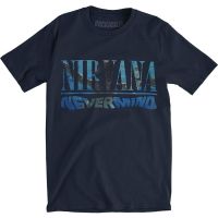 Hot sale Nirvana band  graphic Mens 100% Cotton Round Neck Short Sleeve T-Shirt  Adult clothes