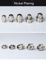 2PCS PC 8-01 1/8 Male Thread PC 8-02 1/4 Male Thread to OD 8mm Air Hose Tube Quick Coupler Coupling Fitting