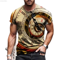 2023 NEW Retro Pattern Printed Short Sleeved Casual T-shirt, Suitable for Summer Men fashion