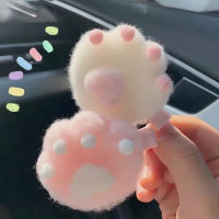 Fashion Angel Girl INS Cat Claw Plush กิ๊บติดผมสำหรับผู้หญิงเครื่องประดับผมสีชมพูน่ารักสำหรับนักเรียน