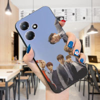 เคสโทรศัพท์พร้อมใช้งานสำหรับ Infinix Hot 30 30i ร้อน Infinix Note 30 5G Note 30 Pro Note 30 VIP แหวนใส่นิ้ว + สายคล้องแฟชั่นยอดนิยมในโทรศัพท์ดีไซน์ใต้เคสโทรศัพท์ป้องกัน TPU ซิลิโคนนิ่มกันกระแทกสำหรับเด็กหญิงและเด็กชาย