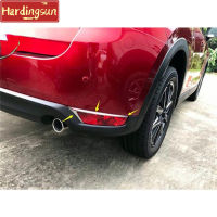 Hardingsun CX-5 CX5 2017-2021โครเมียมด้านท้ายไฟตัดหมอกกรอบฝาครอบตัดคิ้วอุปกรณ์เสริมรถยนต์