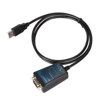 USB 2.0เป็น Serial RS232 DB9 9Pin สายอะแดปเตอร์ FTDI ชิปเซ็ตความยาว1เมตร