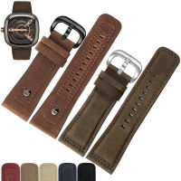 suitable for SEVENFRIDAY Genuine leather watch strap Q2/M2 P1 leather strap male 28MM